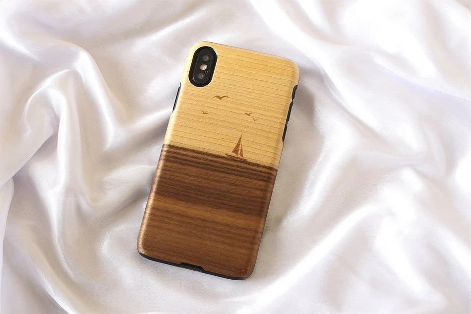 MAN Juodas telefono dėklas iPhone X/XS