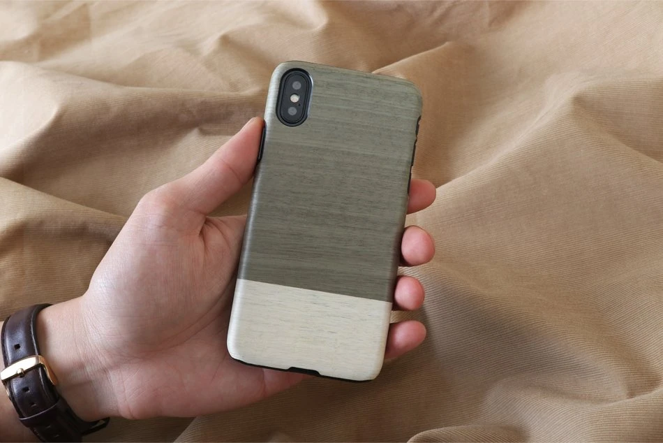 MAN Juodas telefono dėklas iPhone X/XS