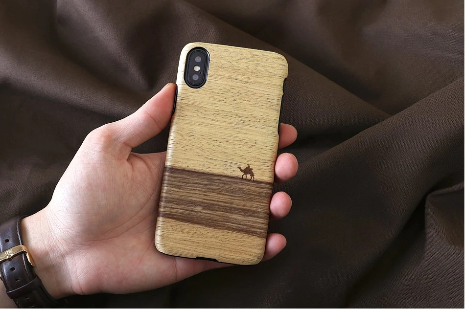 MAN Juodas telefono dėklas iPhone X/XS