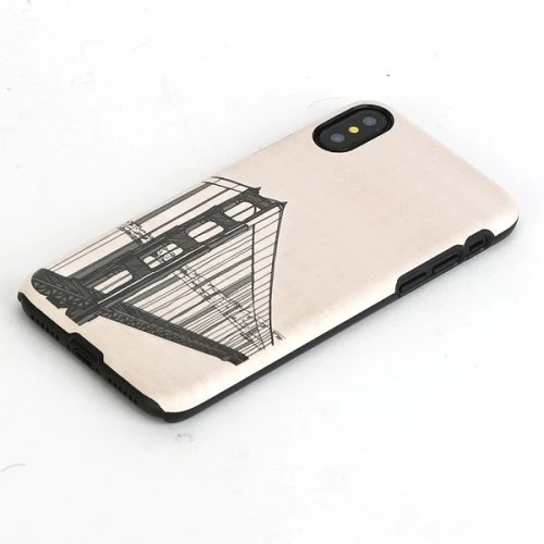 MAN Juodas telefono dėklas iPhone X/XS