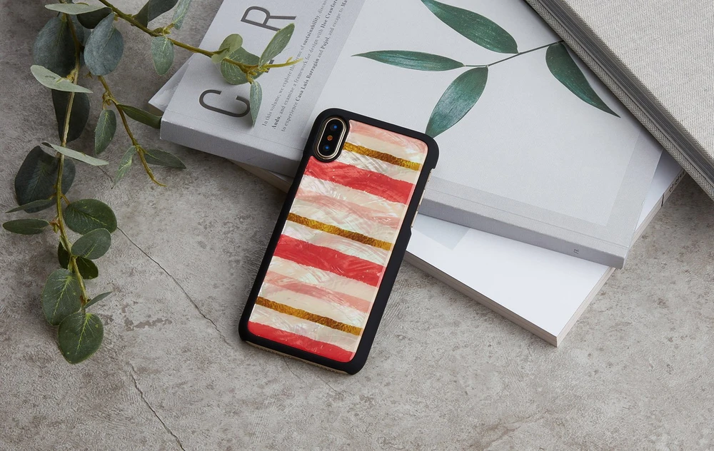 Ikins Juodas telefono dėklas iPhone XS/S