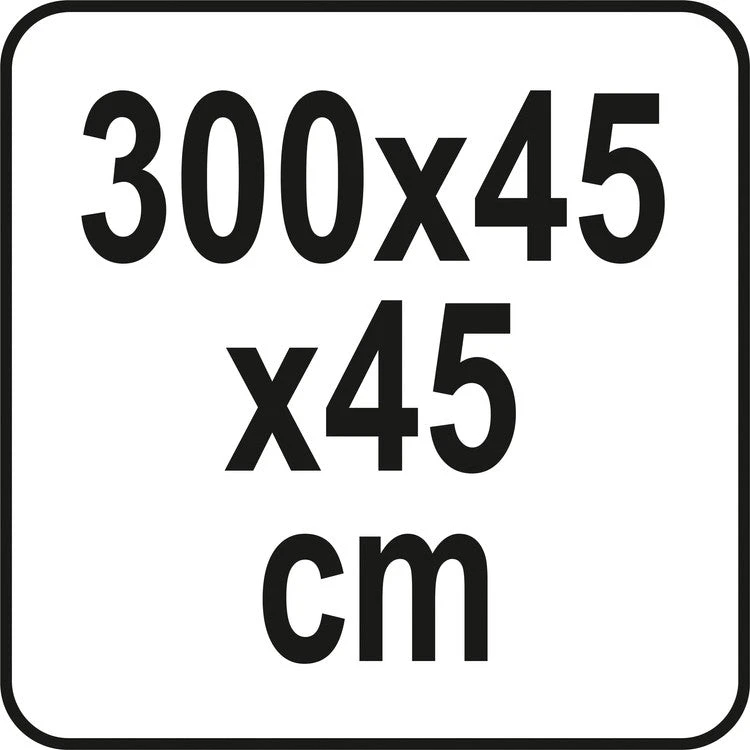 FLO TUNELIS AUGALŲ APSAUGAI 3×0,45×0,45m Juodas