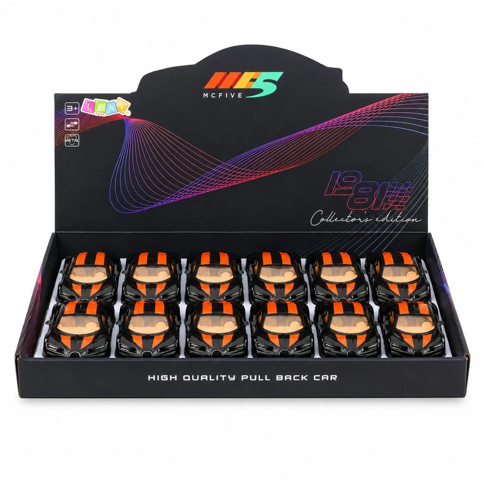 Lean Toys Metalo sportinis automobilis 1:32