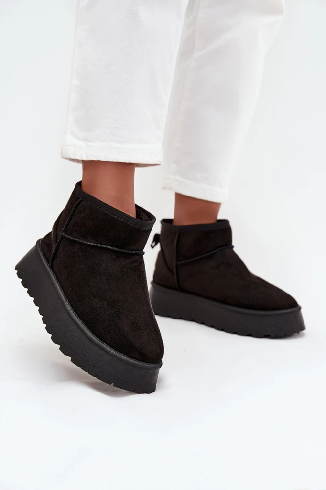 Juodi aulinukai su platforma Step in style