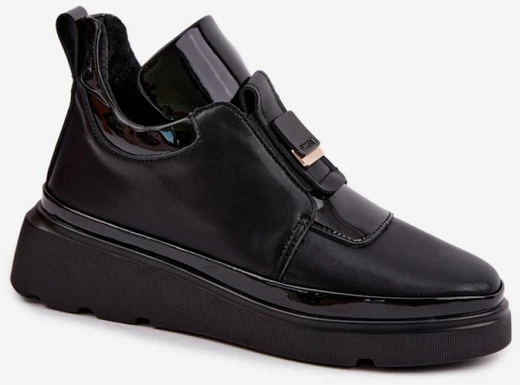 Juodi aulinukai su platforma Step in style