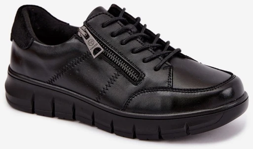 Juodi aulinukai su užtrauktuku Step in style