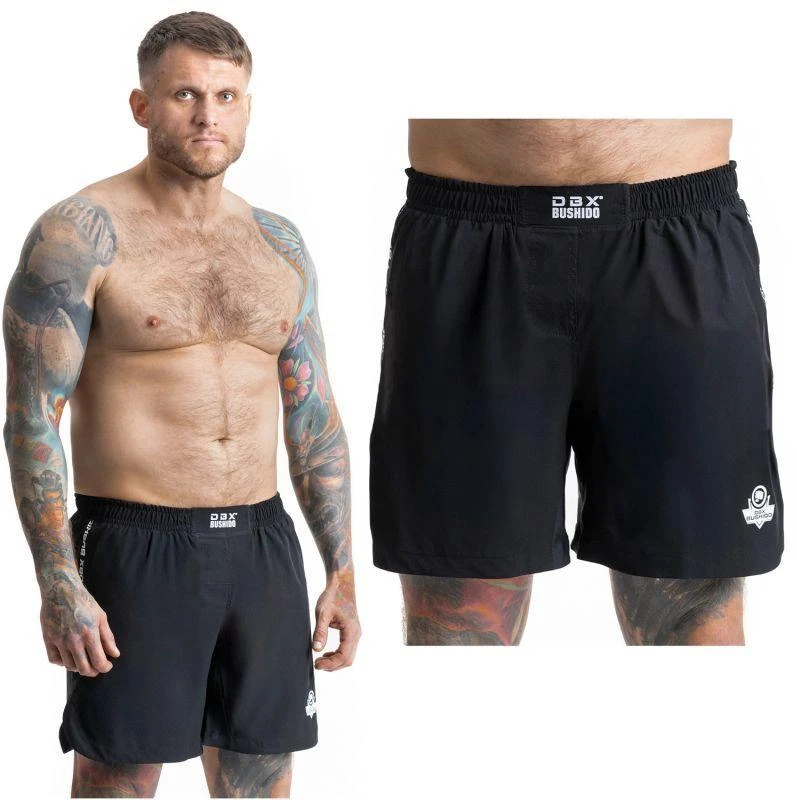 Juodi DBX Bushido MMA šortai