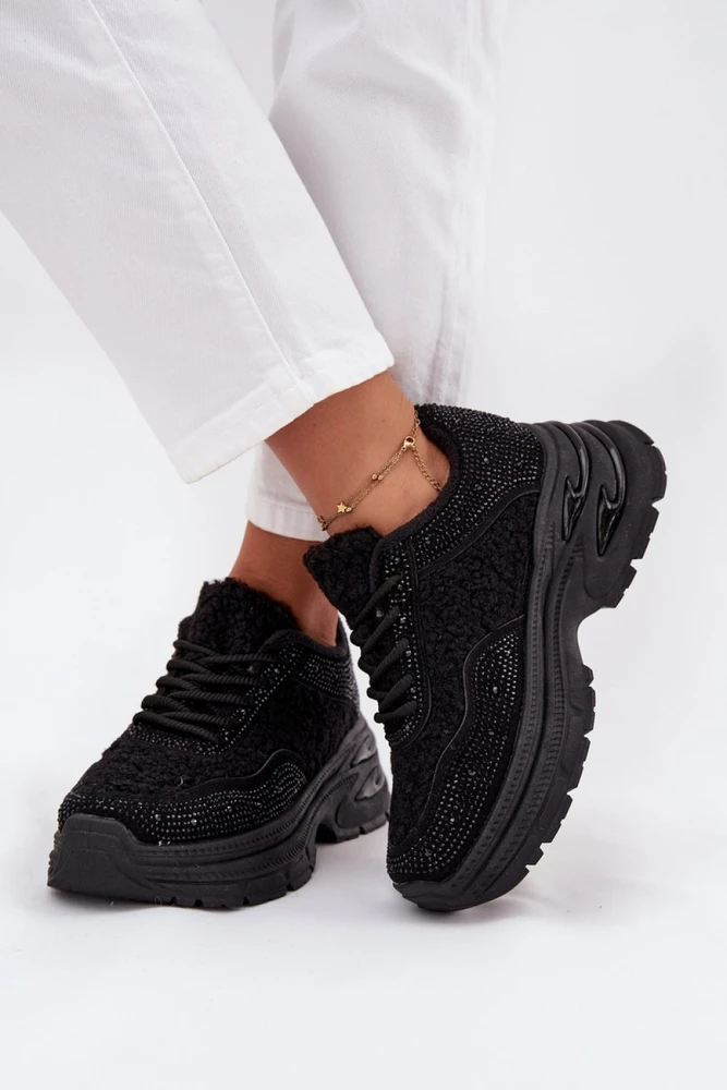 Juodi sportiniai batai Step in style