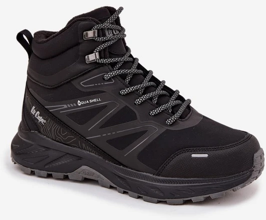 Juodi žieminiai trekingo batai Lee Cooper