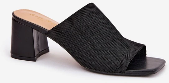 Juodos basutės su kulnu Step in style