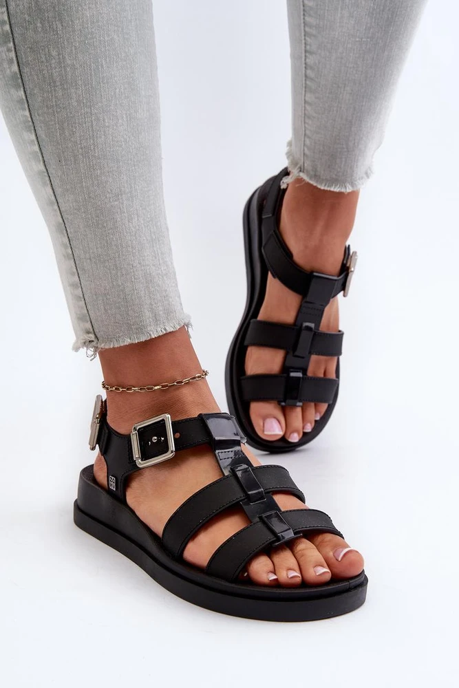 Juodos basutės su platforma Step in style