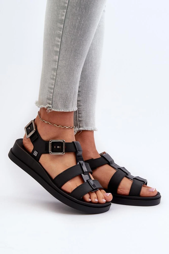 Juodos basutės su platforma Step in style