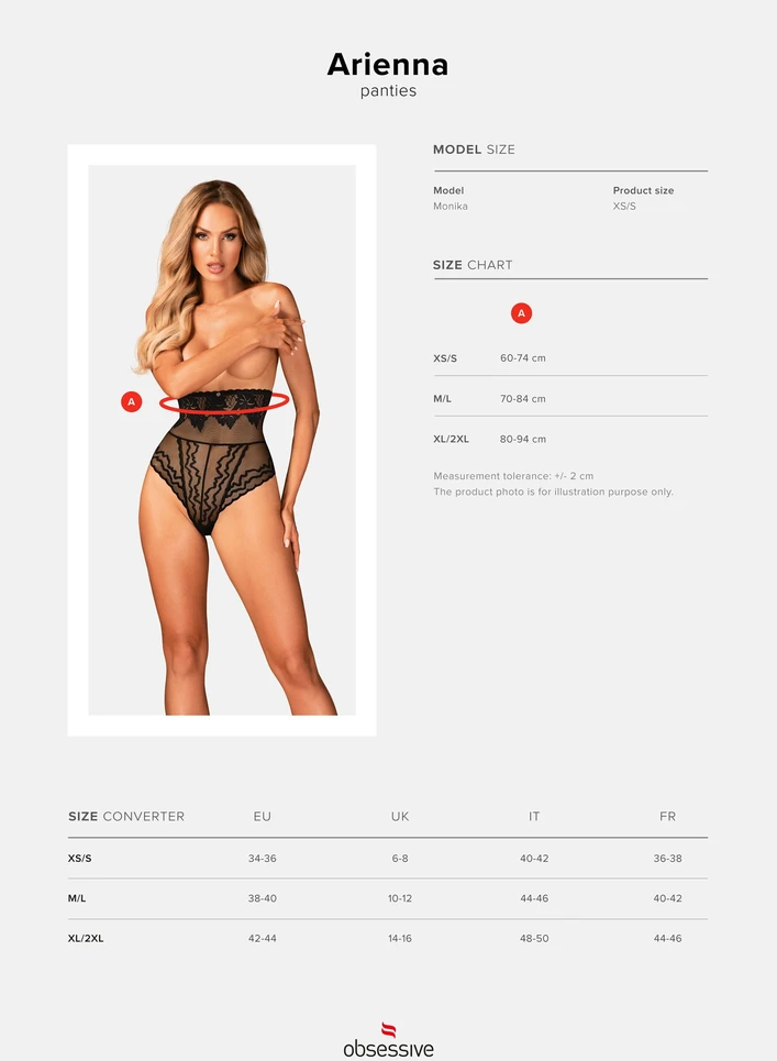 Obsessive - Arienna Panties XS/S