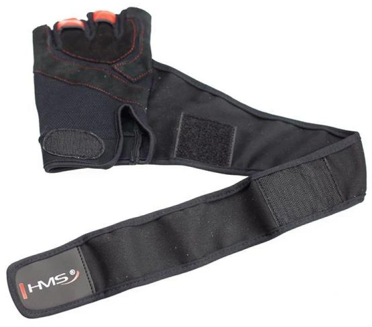 Juodos/Raudonos HMS RST01 rS sportinės pirštinės