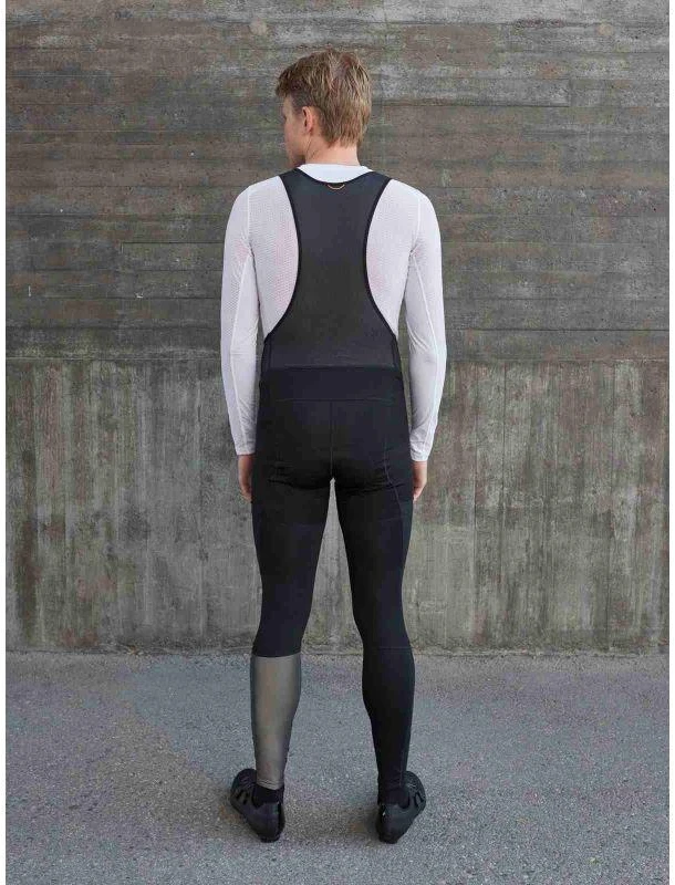 Vyriškos žieminės dviratininko kelnės POC Thermal Cargo Tights, juodos