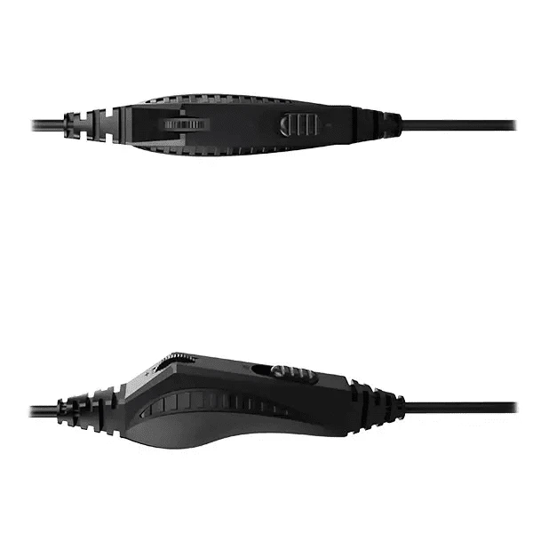 Subsonic Juodos žaidimų ausinės su mikrofonu ir RGB apšvietimu