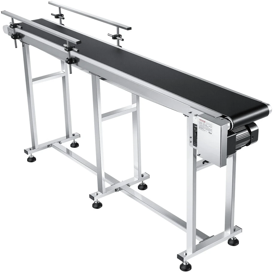 VEVOR Kombinuotas konvejeris 180 cm x 20 cm su motoru