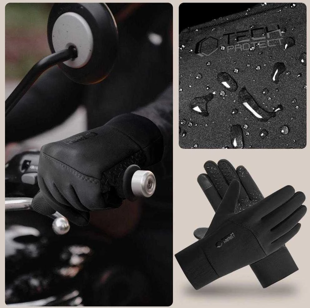 Išmaniosios pirštinės Tech-Protect WG01 M juodos