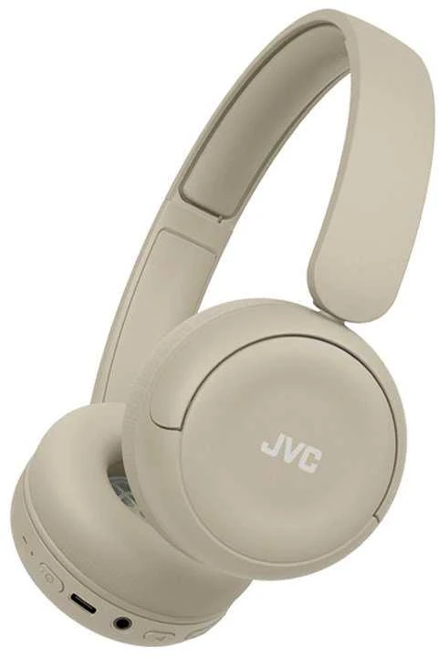 JVC, HA-S59W-CU, matinės smėlio sp. dinaminės ausinės, mikrofonas
