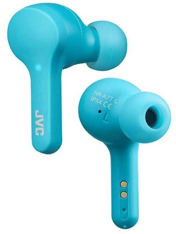 JVC, HA-A7T2-AE, mėlynos sp. dinaminės ausinės