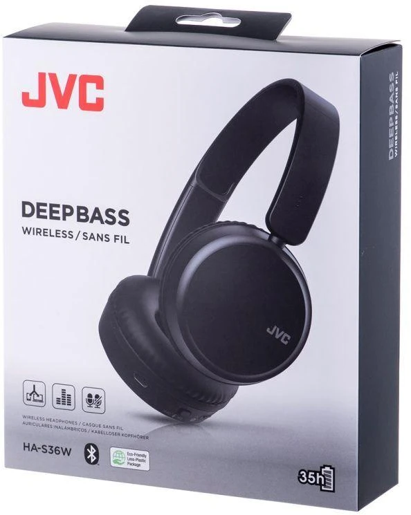 JVC HAS-36WBU BT juodos Ausinės