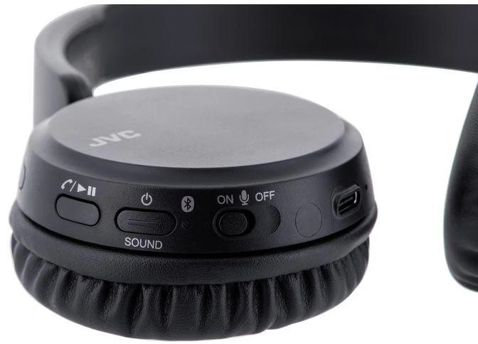 JVC HAS-36WBU BT juodos Ausinės