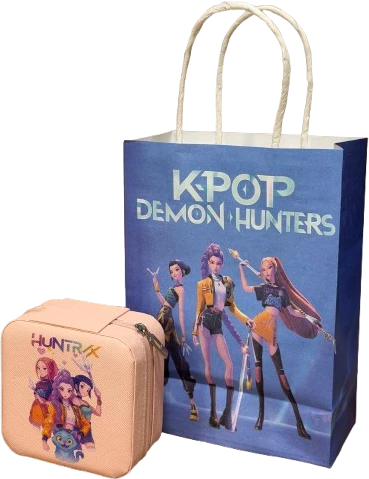 K-pop Demon Hunters Huntrix Apyrankių Vėrimo Rinkinys Pandoros Stiliaus