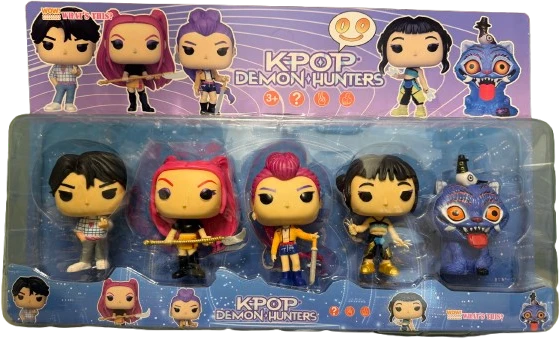 K-pop Demon Hunters Huntrix Herojų Figurėlės