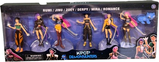 K-pop Demon Hunters Huntrix Herojų Figurėlės
