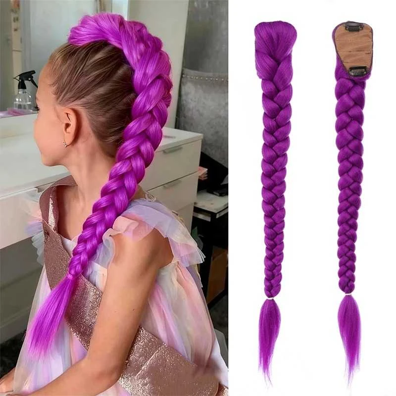 K-Pop Demon Hunters Rumi Plaukų Kasa 66 cm ilgio