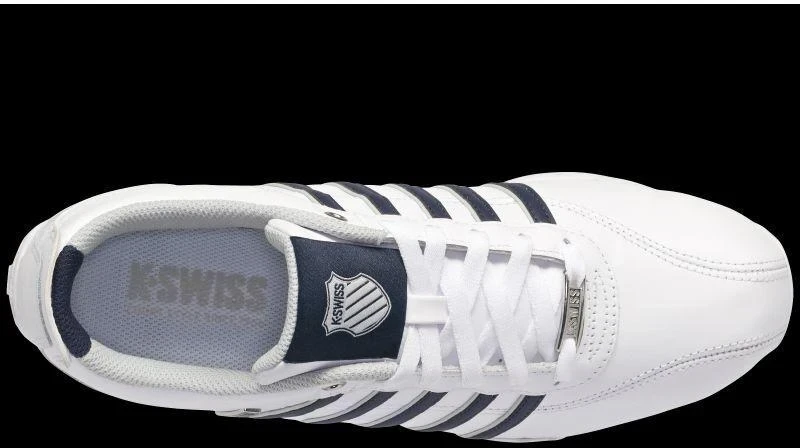 K-Swiss Arvee 1.5 vyriški odiniai auliniai sportbačiai, klasikiniai balti (02453-900-M)