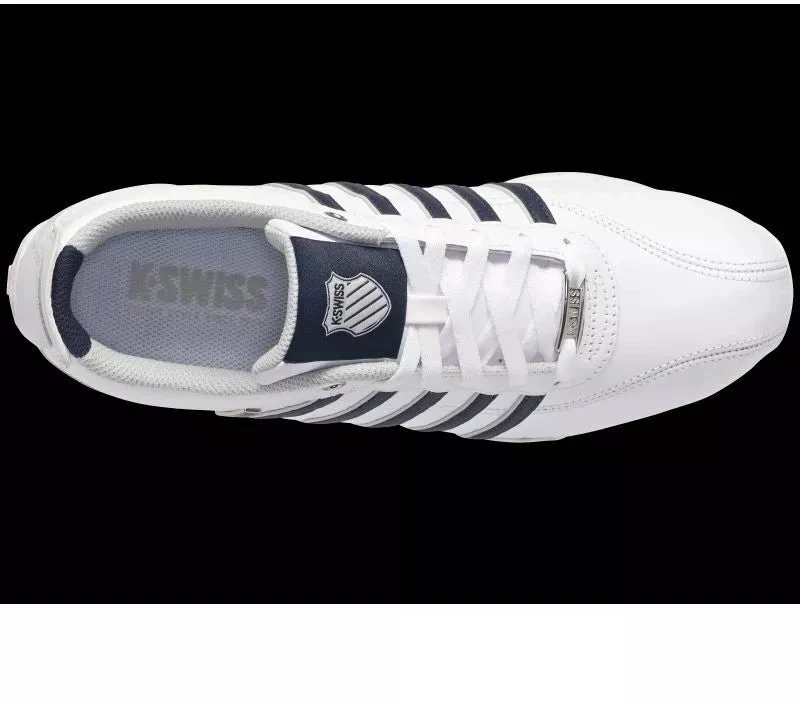 K-Swiss Arvee 1.5 vyriški odiniai auliniai sportbačiai, klasikiniai balti (02453-900-M)