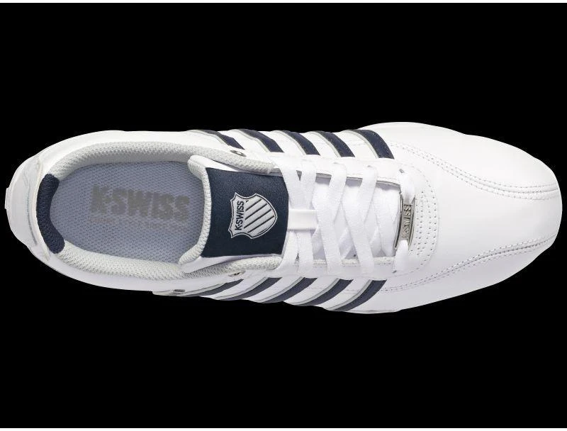 K-Swiss Arvee 1.5 vyriški odiniai auliniai sportbačiai, klasikiniai balti (02453-900-M)