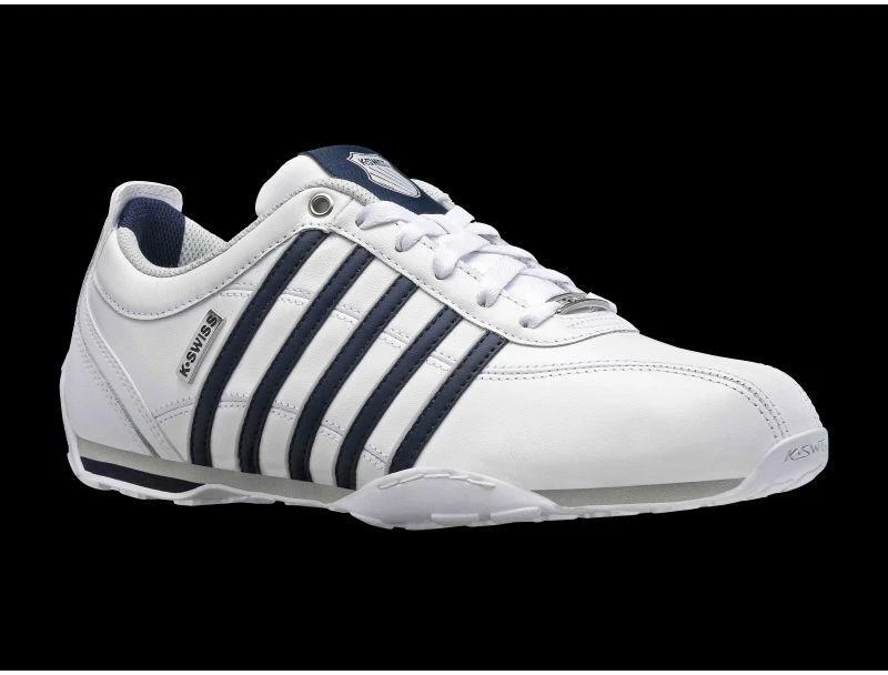 K-Swiss Arvee 1.5 vyriški odiniai auliniai sportbačiai, klasikiniai balti (02453-900-M)