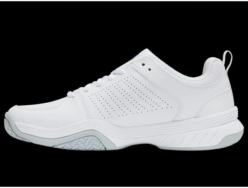 K-swiss COURT EXPRESS 2 balti/dazzling mėlyni teniso bateliai (04428-142-M)