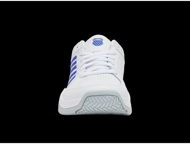 K-swiss COURT EXPRESS 2 balti/dazzling mėlyni teniso bateliai (04428-142-M)