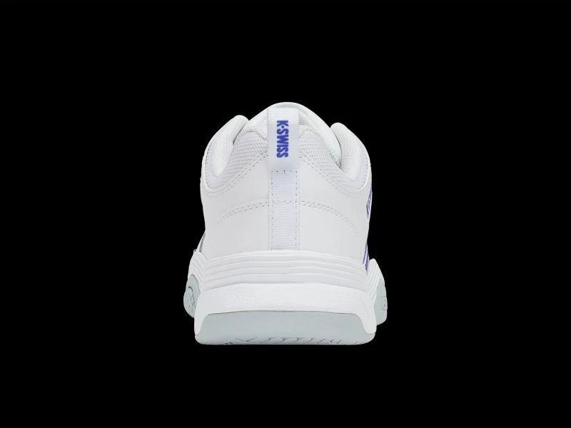 K-swiss COURT EXPRESS 2 balti/dazzling mėlyni teniso bateliai (04428-142-M)