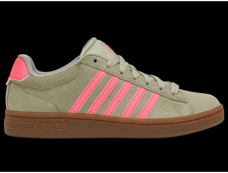 K-Swiss COURT TIEBRK II moteriški laisvalaikio bateliai, žali (99492-059-M)