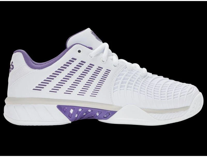 K-swiss EXPRESS LIGHT 3 Baltas/PURPLE HAZE/LUNAR ROCK-M sportbačiai (98562-149-M)