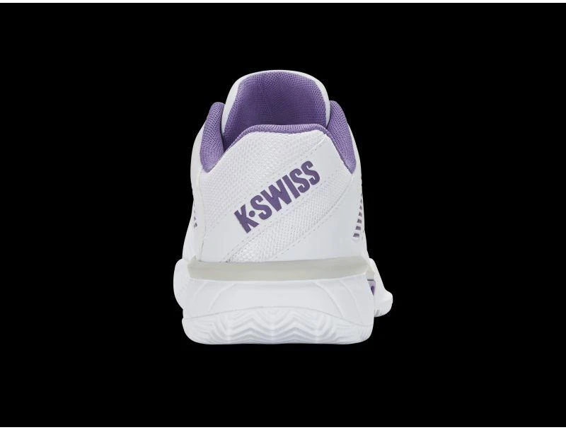 K-Swiss EXPRESS LIGHT 3 HB Baltas/PURPLE HAZE/LUNAR ROCK-M sportbačiai (98563-160-M)