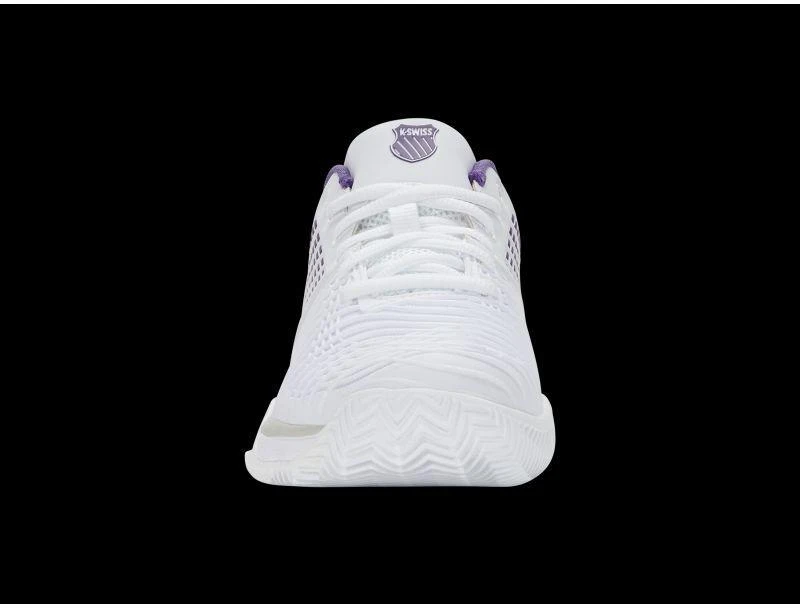 K-Swiss EXPRESS LIGHT 3 HB Baltas/PURPLE HAZE/LUNAR ROCK-M sportbačiai (98563-160-M)