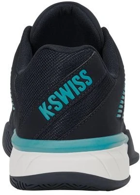 K-Swiss Express Light 3 sportbačiai, juodi su mėlynais akcentais