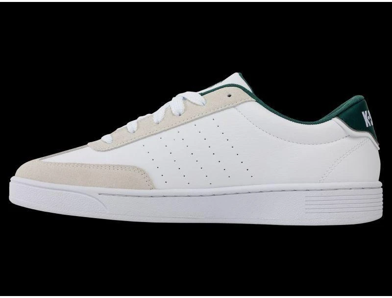 K-swiss kedai COURT BALBOA Baltas/CLOUD DANCER/POSY Žalias-M (04735-168-M)