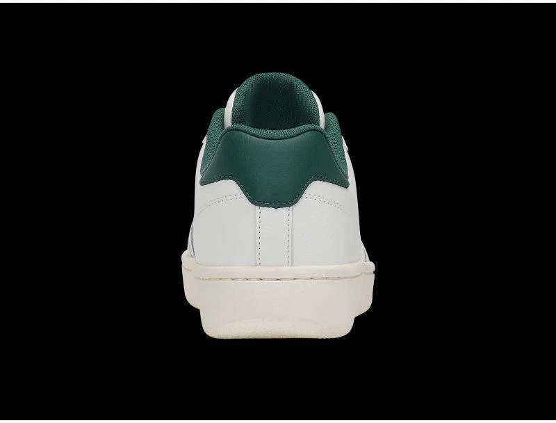 K-Swiss laisvalaikio bateliai COURT PALISADES BRIGHT Baltas/POSY Žalias/SNOW Baltas-M (06931-146-M)