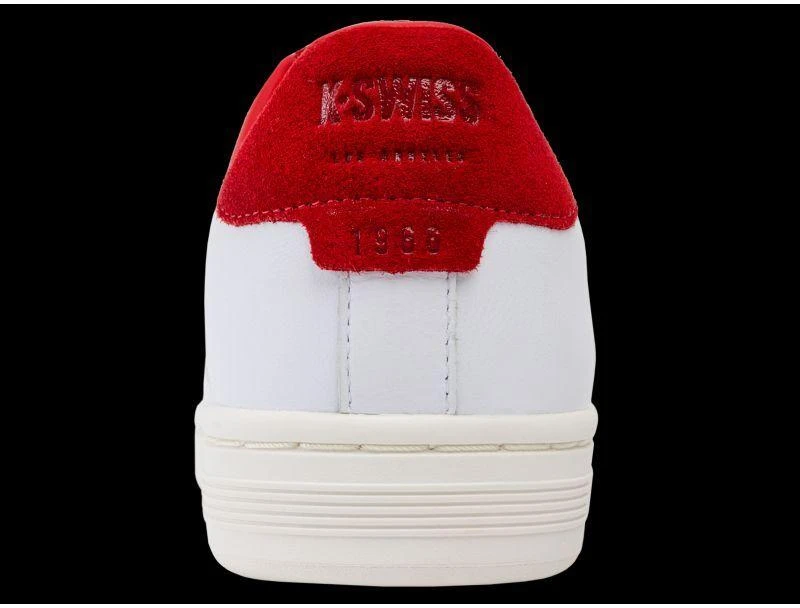 K-swiss LOZAN KLUB LTH Baltas/MARS Raudonas/SNOW Baltas-M sportbačiai (07263-113-M)