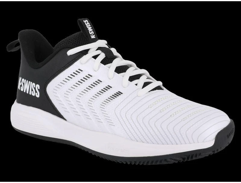 K-swiss ULTRASHOT LIGHT CLAY WHIT/Juodas-M sportbačiai (04742-102-M)