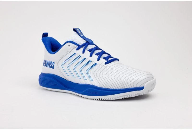 K-Swiss ULTRASHOT LIGHT CLAY WHT/DZLNGBL/BLTCS-M sportiniai bateliai (04742-158-M)