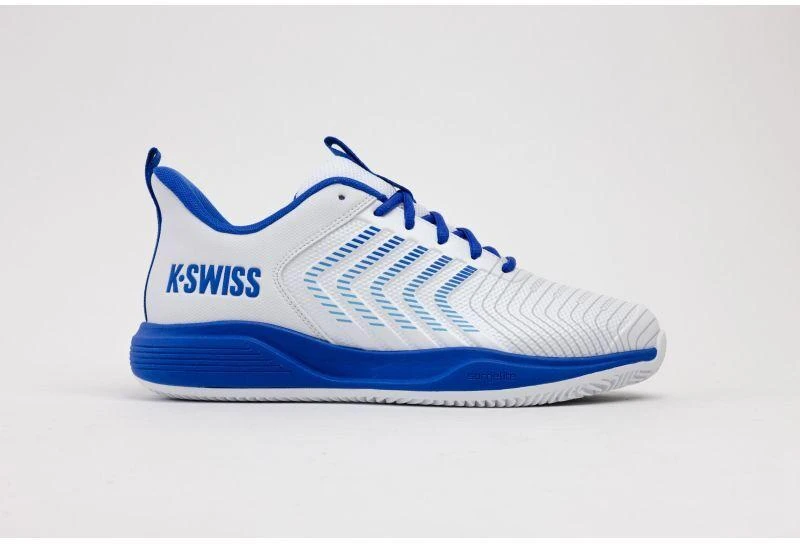 K-Swiss ULTRASHOT LIGHT CLAY WHT/DZLNGBL/BLTCS-M sportiniai bateliai (04742-158-M)
