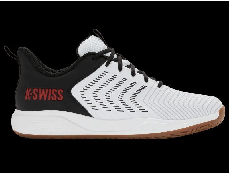K-swiss ULTRASHOT TR INDR Baltas/Juodas/HIGH RISK Raudonas-M sportiniai bateliai (04602-153-M)