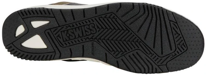 K-Swiss Vyriški Match Pro Odiniai Sportbačiai Juodi/Rudi (08905-003-M)